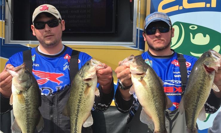 Students at fishing tournament